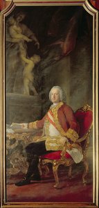 Francis I Heilige Roomse Keizer (1708-65) echtgenoot van Keizerin Maria Theresa Oostenrijk (1717-80) door Pompeo Girolamo Batoni