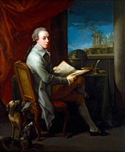 Paar portretten, heer door Pompeo Girolamo Batoni