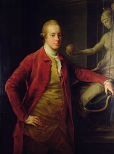 Portret van Lord Richard Cavendish door Pompeo Girolamo Batoni