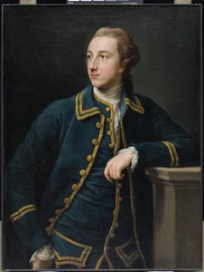 Portret van een Man in een Groen Pak, c.1760 door Pompeo Girolamo Batoni