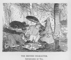 Het Britse karakter, belang van thee