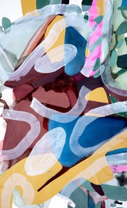 Levendige abstracte beweging
