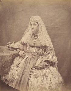 [Armeense vrouw van Teheran], 1840s-60s