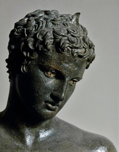 Griekse kunst: bronzen standbeeld van de 
