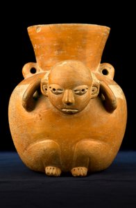 Draagvaas / Precolumbiaanse kunst (terracotta)