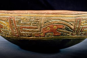 Beker / Paracas cultuur (terracotta)