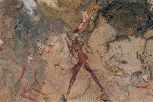 Menselijke figuur (rotschildering)