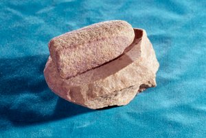 Prehistorie: maalsteen voor het malen van zout door Prehistoric Prehistoric