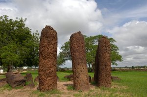 Prehistorie: Megalithische steencirkel van Wassu, Gambia (foto) door Prehistoric Prehistoric