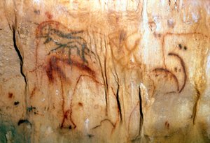 Prehistorie: een gewonde man door Prehistoric Prehistoric