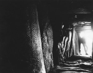 Prehistorie: gegraveerde stenen van Gavrini of tumulus van Gavrini - Morbihan
