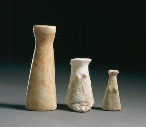 Prehistorie: vrouwelijke idolen van de site van Los Millares (Almeria)
