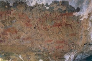 Wilde dieren (rotschildering) door Prehistoric Prehistoric