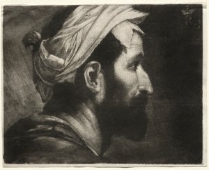 Hoofd van de Beul, ca. 1658 door Prince Ruprecht