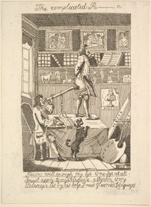 De Gecompliceerde Relatie door Probably etched by Richard Livesay
