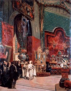 Abd al-Kadir bezoekt de Exposition Universelle de Paris, 1855