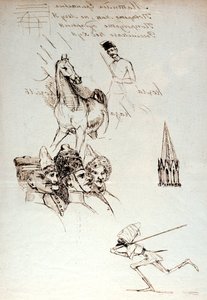 Studie van Russen, ca. 1823-1870 door Prosper Merimee