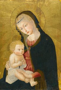 Madonna en kind, na 1445 door Pseudo Jacopino di Francesco