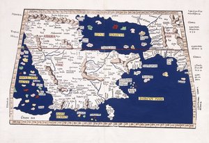Kaart van Arabië, de Perzische Golf en de Indische Zee, 1541