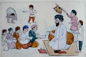 Inheemse School, c.1890 door Punjabi School