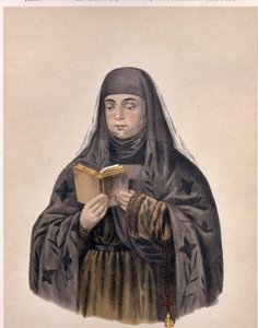Portret van tsarina Eudoxia Feodorovna Lopukhina