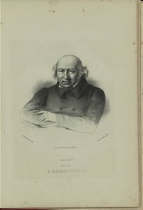 Portret van de auteur Prins Alexander Shakhovskoi 1777-1846, 1860s door Pyotr Fyodorovich Borel