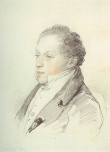 Portret van Aleksey Nikitich Peshchurov door Pyotr Fyodorovich Sokolov