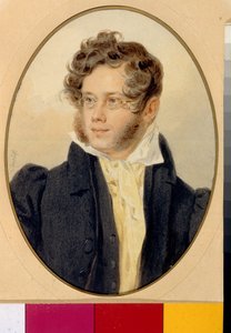 Portret van prins Pyotr Andreievitch Viazemski (1792-1878), Russische dichter