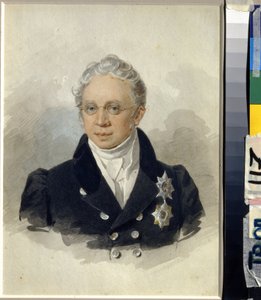 Portret van graaf Charles Robert de Nesselrode