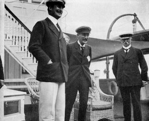 Sir Charles Hardinge, Sir Arthur Nicolson en generaal Sir John French, 1908