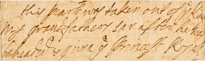 Manuscriptnotitie
