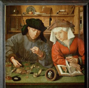 Le preteur et sa femme - De geldschieter en zijn vrouw ...