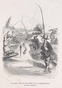 Het kabbelende water lijkt onze tegenspoed te bespotten, uit de Kleine ellende van de mensheid, 1843