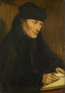 Portret van Desiderius Erasmus door Quinten Massijs (I) (copy after)