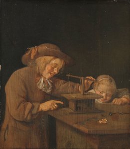 De Muizenval door Quiringh Gerritsz. van Brekelenkam