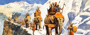 Hannibal in de Alpen