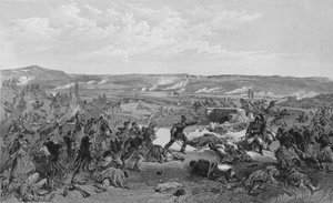 Slag bij de Tchernaya, 16 augustus 1855 door RM Bryson
