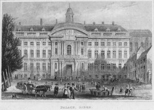 Paleis, Luik, 1850