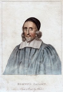 Edmund Calamy de Oudere, 17e-eeuwse Engelse Presbyteriaanse kerkleider door R. Cooper