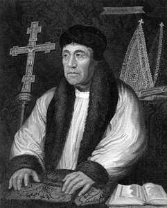 William Warham 1450-1532, Aartsbisschop van Canterbury door R. Cooper