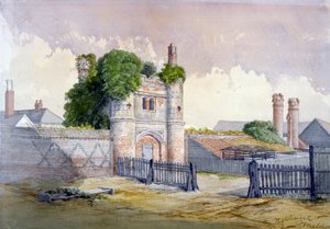 Uitzicht op Beckingham Hall bij Withham, Essex