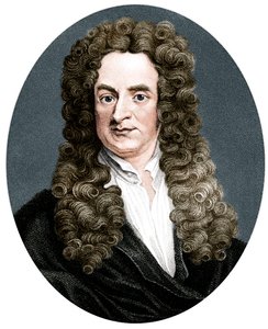 Isaac Newton, Engelse wiskundige, astronoom en natuurkundige, 1818 door R. Page