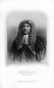 John Maitland, 1e Hertog van Lauderdale, Schotse politicus, 1870 door R. Page