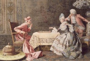 Schaken met de Kardinaal door R. Raimondi