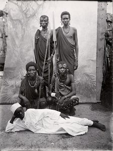 Maasai krijgers door R. V. Pereira