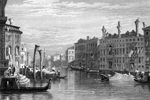 Mocenigo-paleis, Venetië, 19e eeuw
