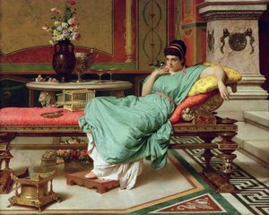 Een Pompeiaanse Schoonheid door Raffaele Giannetti