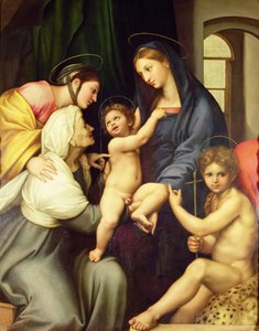 De Heilige Familie door Raffaello Sanzio Raphael