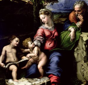 De Heilige Familie van de Eik, c.1518 (detail)