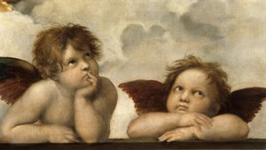De Sixtijnse Madonna (detail)